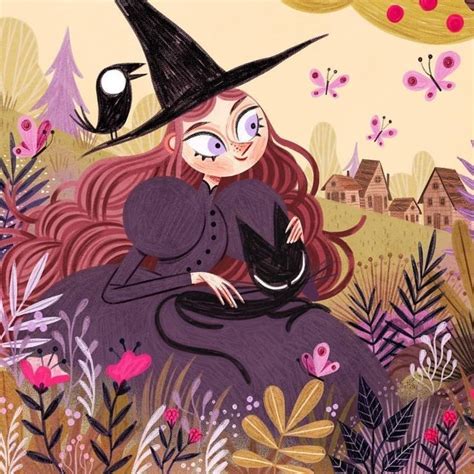 Pin By Colores Toto On Brujas Magia Ilustraciones Magic Witch