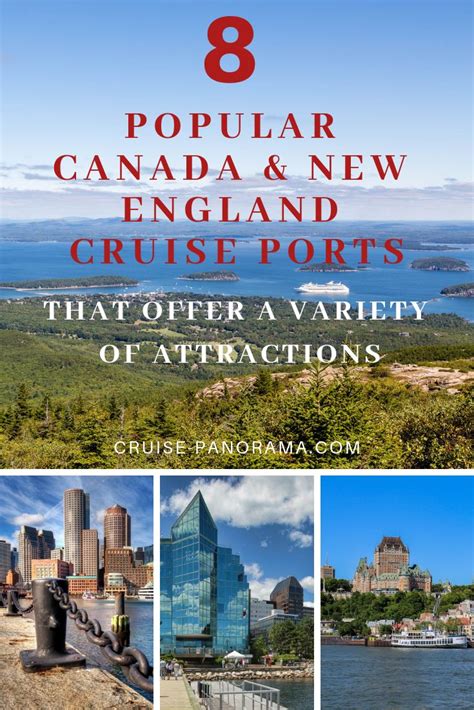 8 Popular Canada & New England Cruise Ports that Offer a Variety of ...