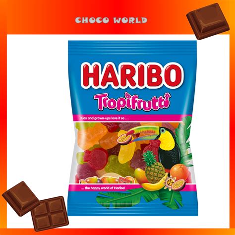 Haribo Tropi Frutti Gummy Candy 300g Lazada