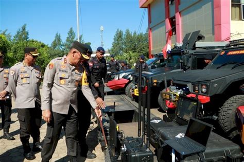 Kapolda NTT Cek Langsung Almatsus Polri Polda NTT Dalam Pers