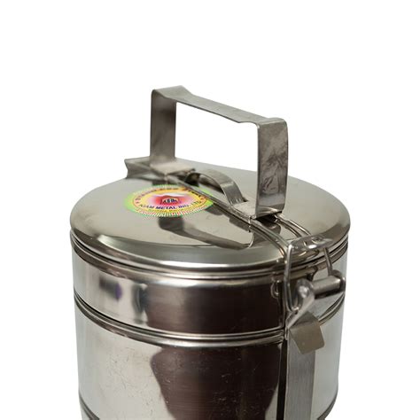Kiam Steel Hot Tiffin Carrier Lunch Pot Wind Corporation