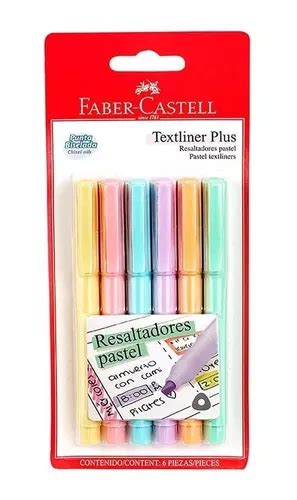 Resaltadores Marcatextos Textliner Plus Faber Castell Mercadolibre