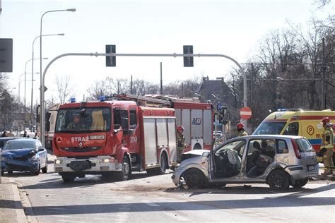 Wypadek Na Skrzy Owaniu Marceli Skiej Z Przybyszewskiego W Poznaniu