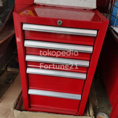 Promo Tool Box Lemari Perkakas 5 Laci Toolbox Kabinet 5 Susun Termurah