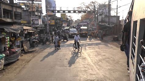 Train On Road Bangaon To Barasat Local Train Journey Multiple