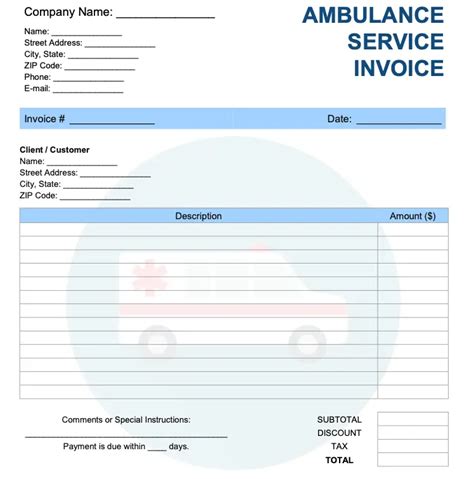 11 Service Invoice Template Free Download Word Excel Pdf