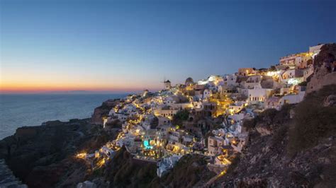 6200 Santorini Foto Video Stok Dan Rekaman Bebas Royalti Istock