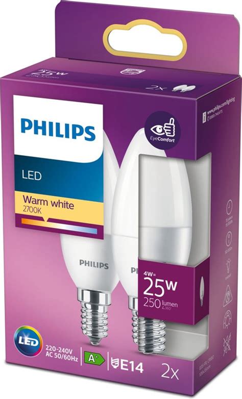 Philips Led B Ww Fr Nd W E Bol