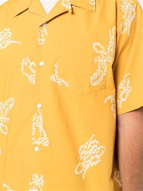 Norse Projects Hemd Mit Grafischem Print Farfetch