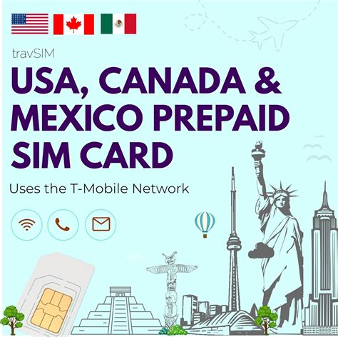 Amazon Travsim North America Sim Card T Mobile Network Gb