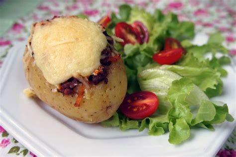 Receitas Da Coruja Batatas Assadas E Recheadas Com Carne MoÍda