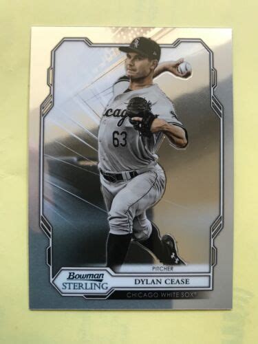 Bowman Sterling Prospect Dylan Cease Chicago White Sox Rookie Bpr