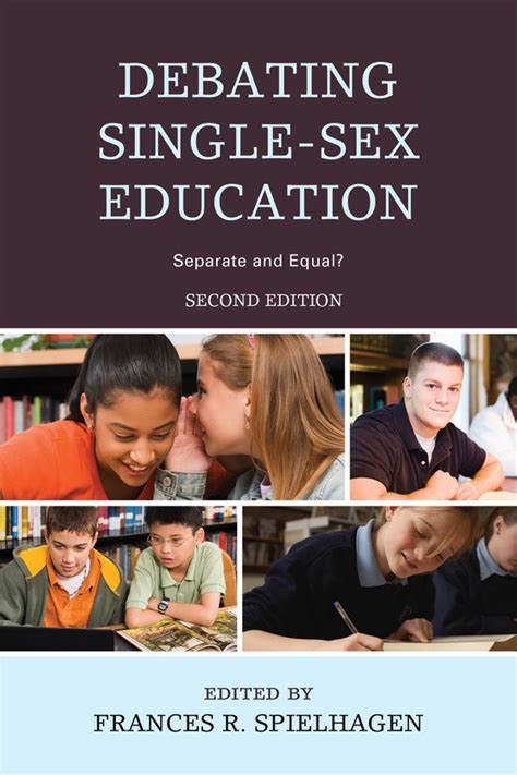 Debating Single Sex Education 9781610488693 Frances R Spielhagen Boeken Bol