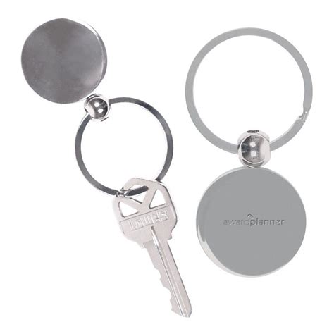 Custom Round Metal Keychain Promo Excitement Metal Keychain Custom