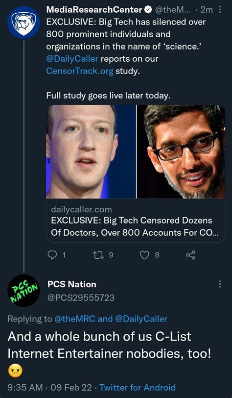 Tweets Pcs Nation