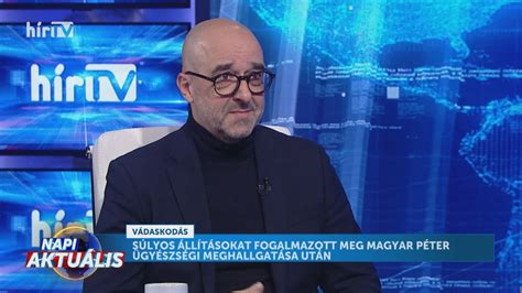 Napi aktuális Kovács Zoltán 2024 03 20 HÍR TV YouTube