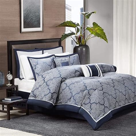 Navy King Comforter