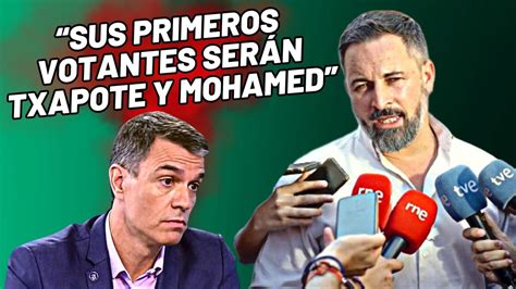 Santiago Abascal VOX y el golpe a Pedro Sánchez Sus primeros