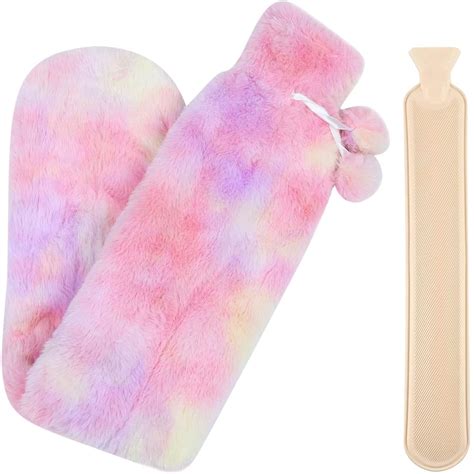 L Wearable Long Hot Water Bottle With Fluffy Cover China Hot Water Bottle And Hot Water Bag Price
