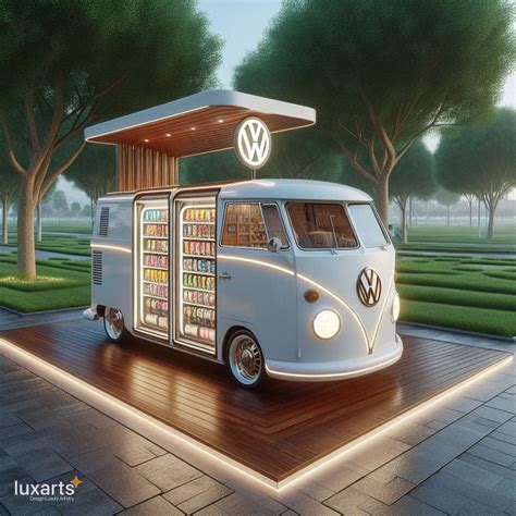 Volkswagen Bus Shaped Vending Machine VWBusVending