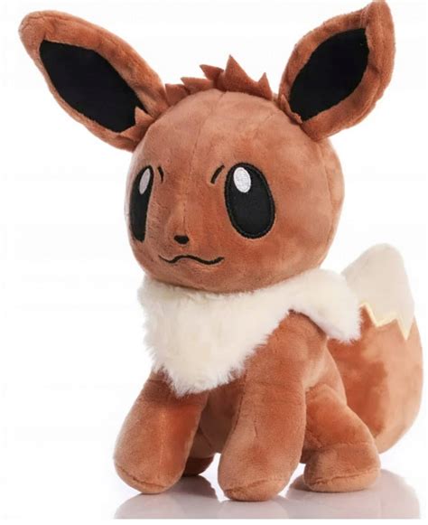 PLUSZAK POKEMON EEVEE MASKOTKA ZABAWKA PLUSZOWA MIŚ DLA DZIECI 24 CM