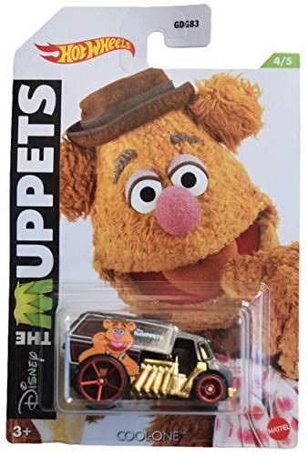 Hot Wheels The Muppets Cool One Fozzie Walmart