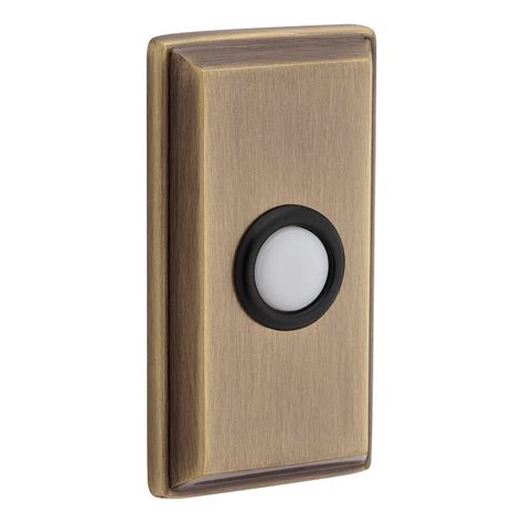 Estate Door Accessories Collection - Rectangular Door Bell Button in ...