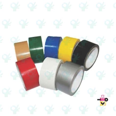 Color Cloth Adhesive Tape 12Y X 60MM (Yellow/Black/Red/Blue/Green ...