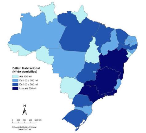 Déficit Habitacional Total Por Unidades Da Federação Brasil 2010 Download Scientific Diagram