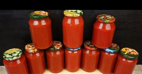 Томатный сок на зиму 100% натуральный, вкуснейший! Без стерилизации и ...