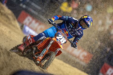 Tom Vialle Eyes Supercross Goals With Strong Runner Up Finish At