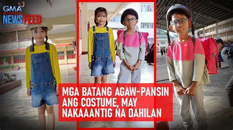 Mga Batang Agaw Pansin Ang Costume May Nakaaantig Na Dahilan GMA