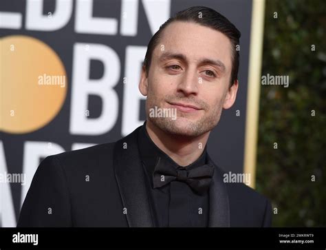 Kieran Culkin arrives at the 76th annual Golden Globe Awards at the ...