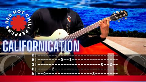 Californication Red Hot Chilli Peppers Intro Cover Easy Tab YouTube