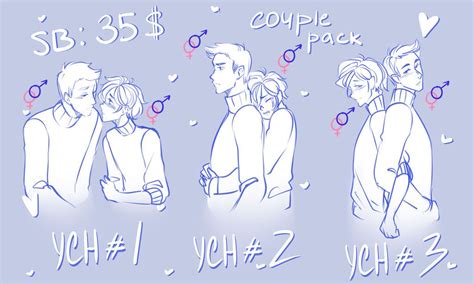 Close Ych Sweet Couple Pack By Nerokim Couple Poses Reference Drawing Reference Poses Art