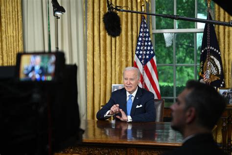 Joe Biden Uses First Oval Office Address To Take Swipe At Trump, Debt ...