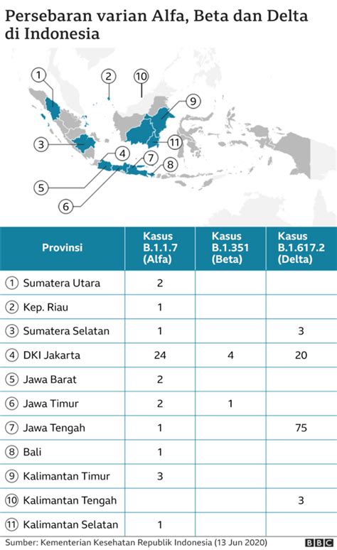 Lonjakan Covid 19 Di Indonesia Varian Delta Dan Varian Lokal