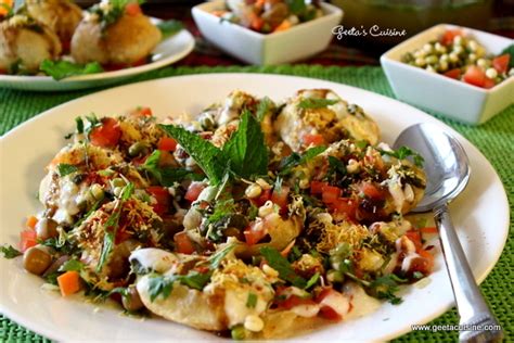 Dahi poori & Papdi Chaat | Geeta's Cuisine