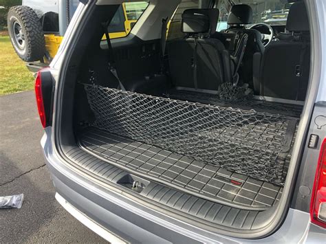 Rear Trunk Envelope Style Organizer Cargo Net For Hyundai Palisade