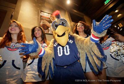 pierre  pelican  orleans pelicans sportsmascots wikia fandom