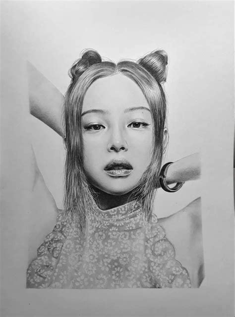 Art Coloring Books Colouring Jennie Blackpink Mona Lisa Fan Art