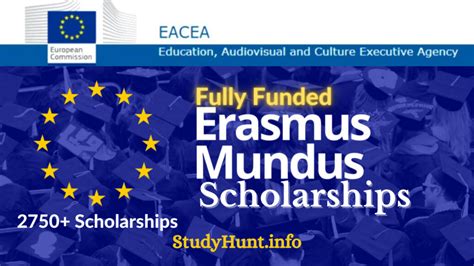 Erasmus Mundus Scholarships 2025 For International Students Official