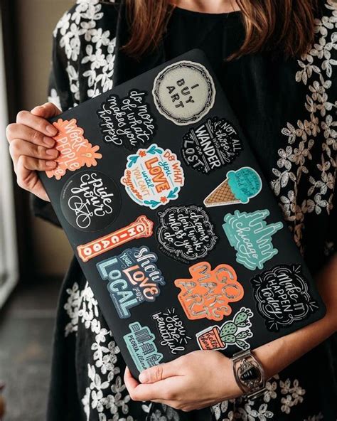 Ideas Para Decorar Tu Laptop Con Stickers Es La Moda