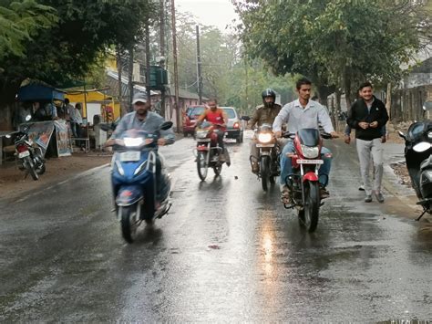 Weather Changed Mood In Betul बैतूल में मौसम ने बदला मिजाज भारी