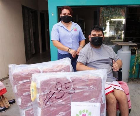 Entrega Dif Tamaulipas Dotaciones Sin L Mites A Personas Con