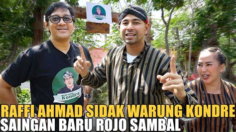 RAFFI AHMAD SIDAK WARUNG KONDRE TEMPATNYA LUAS BANGET MERASA