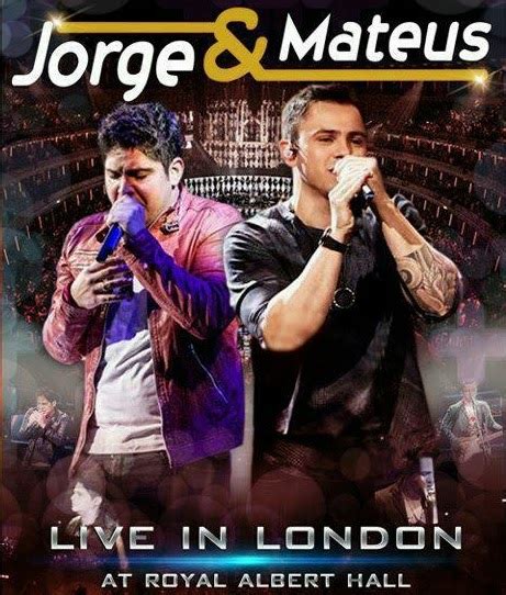 Jorge E Mateus Udio Do Dvd Live In London Danilocdsdivuga Oes