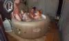 Hot Tub Fun With MIlfs And A DILF XHamster