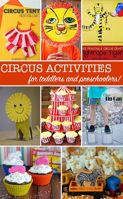 Circus Theme Activities For Preschool