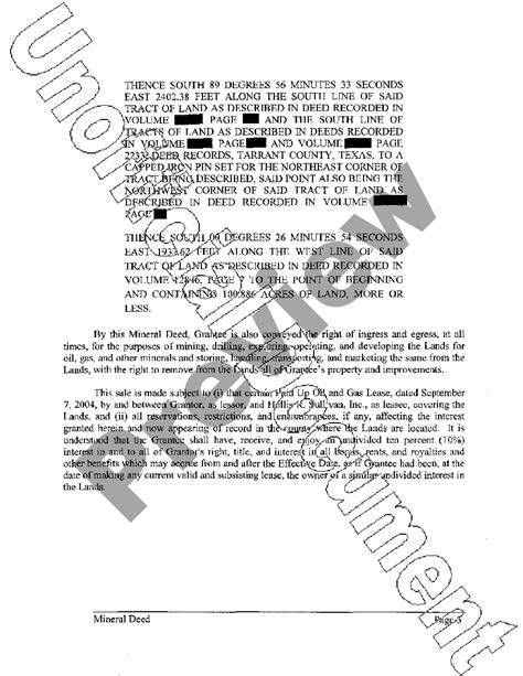 Texas Mineral Deed Texas Mineral Deed Form Us Legal Forms